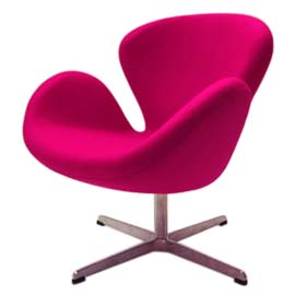 Image of A Swan Chair, style and comfort for your working day